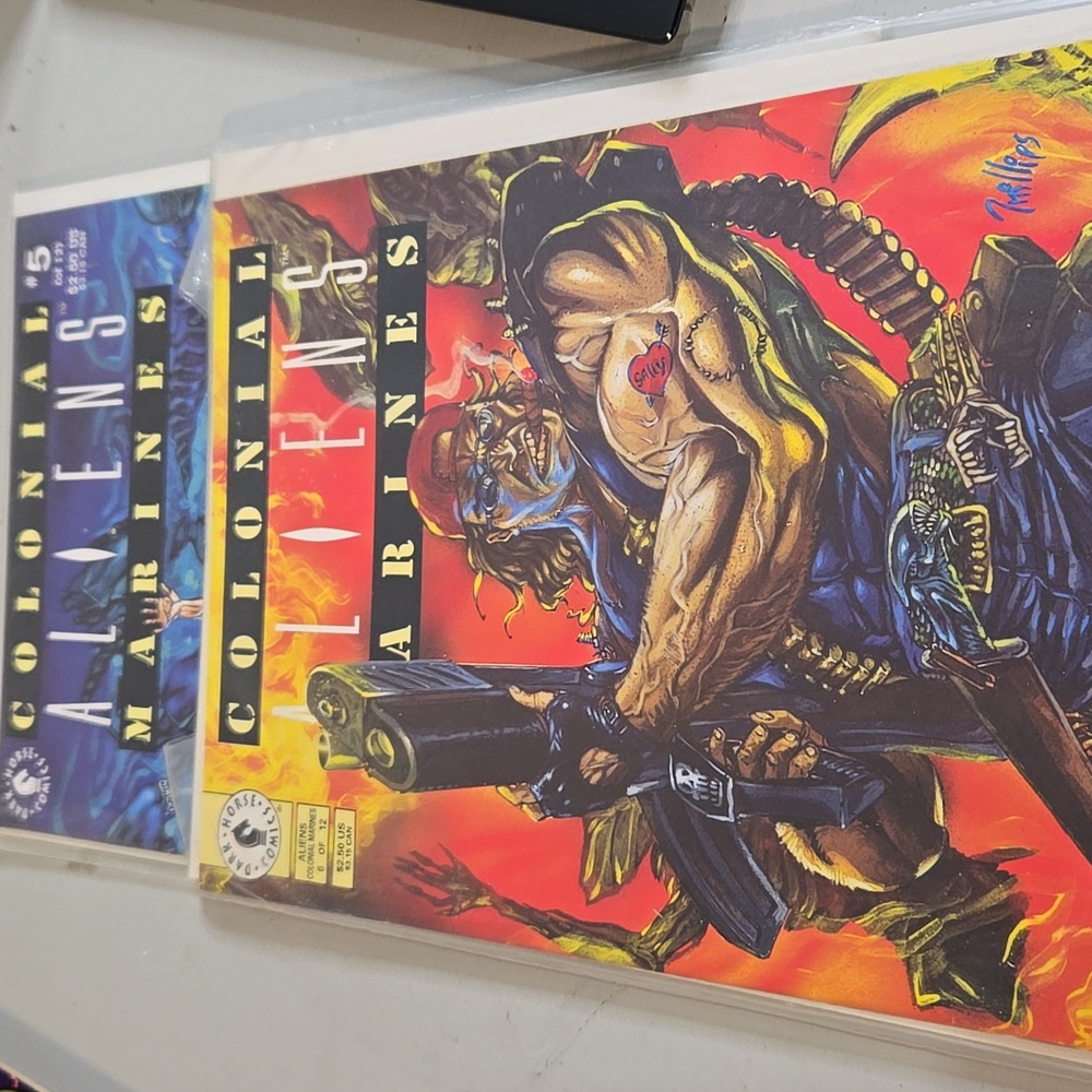 Colonial Marines Comic Book Set